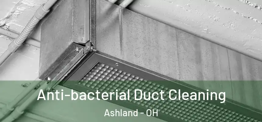 Anti-bacterial Duct Cleaning Ashland - OH